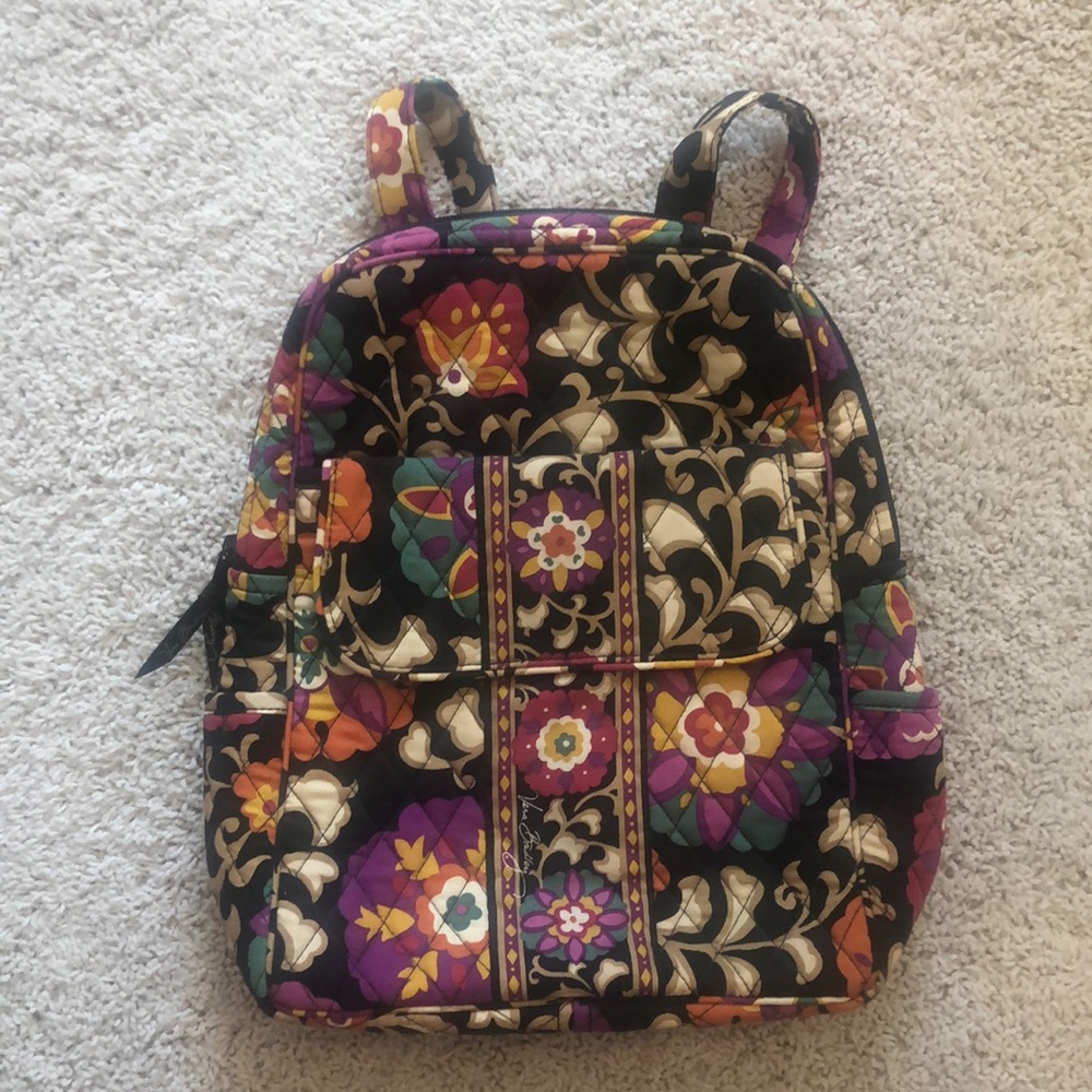 Vera Bradley Small Backpack - Suzani Print
